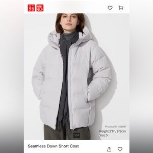 Uniqlo Seamless Down Short Coat